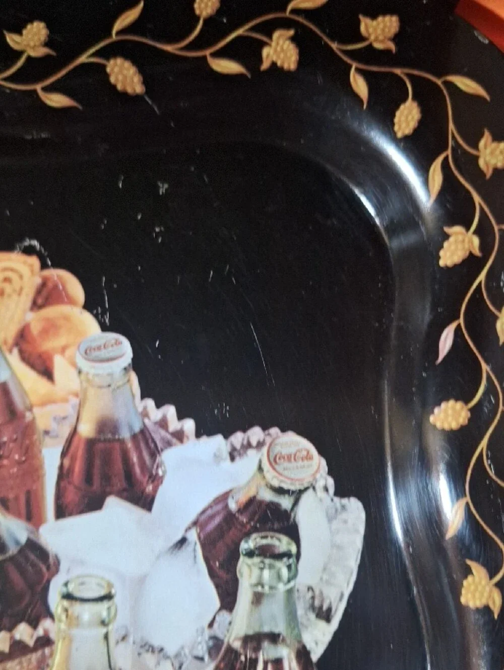 Vintage Coca Cola Fondue TV Dinner Tray